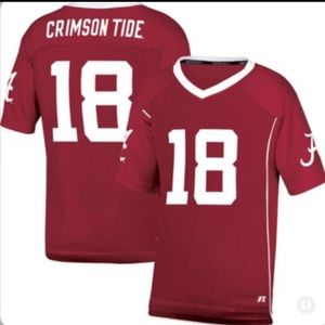 Alabama Crimson Tide Football Jersey “18” SIZE 38-40